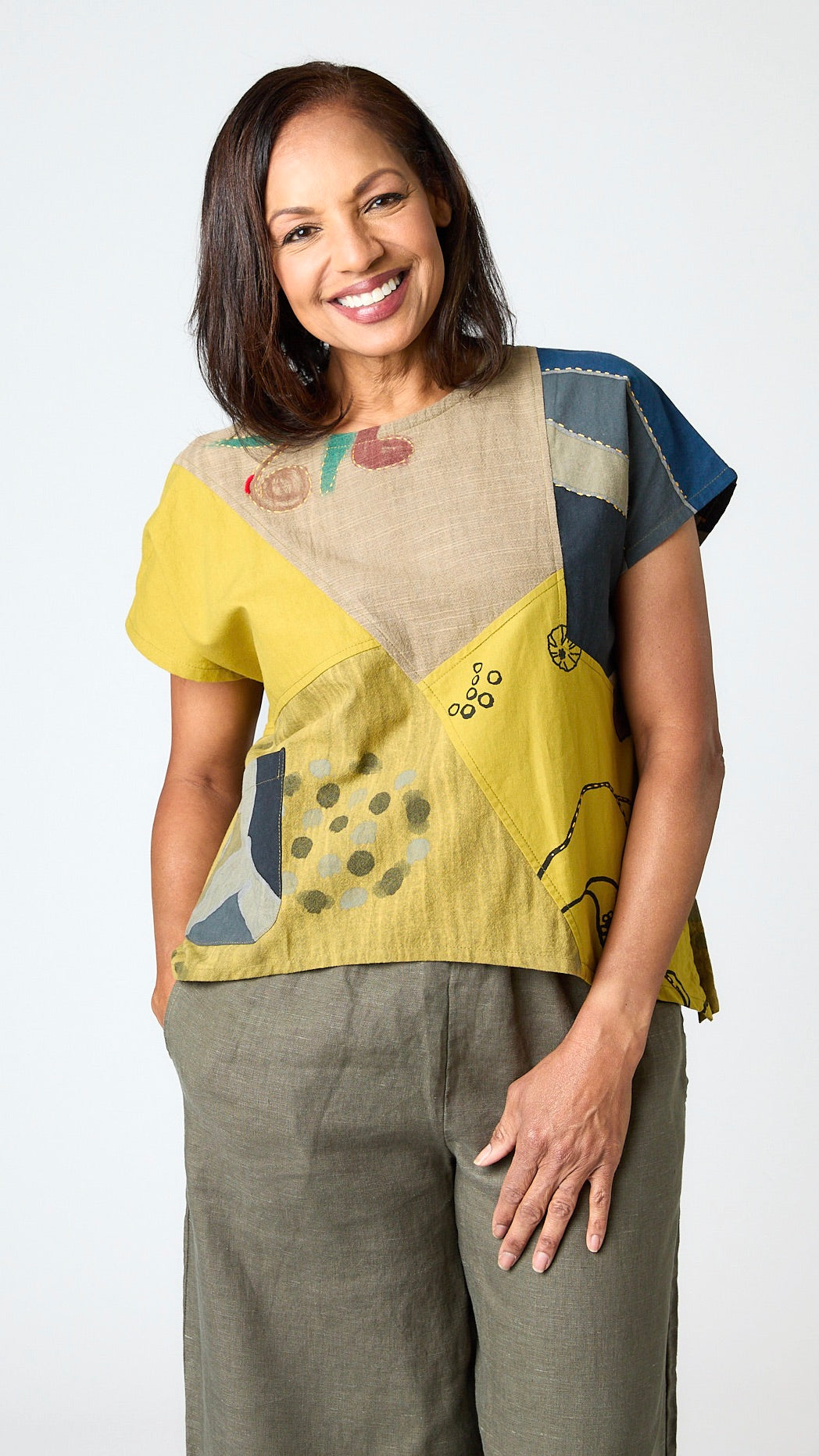 Kasur Patchwork Topper - Batik Art