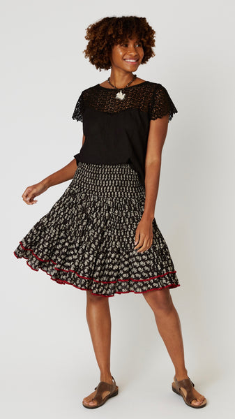 Macarena Skirt Mini Length