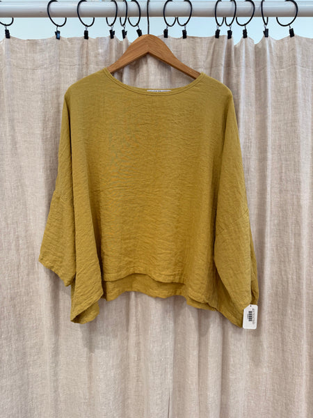 One Size Cropped Top -Travel Rayon