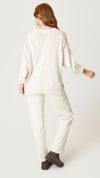 Mulberry Ecru Denim Straight Leg Jean