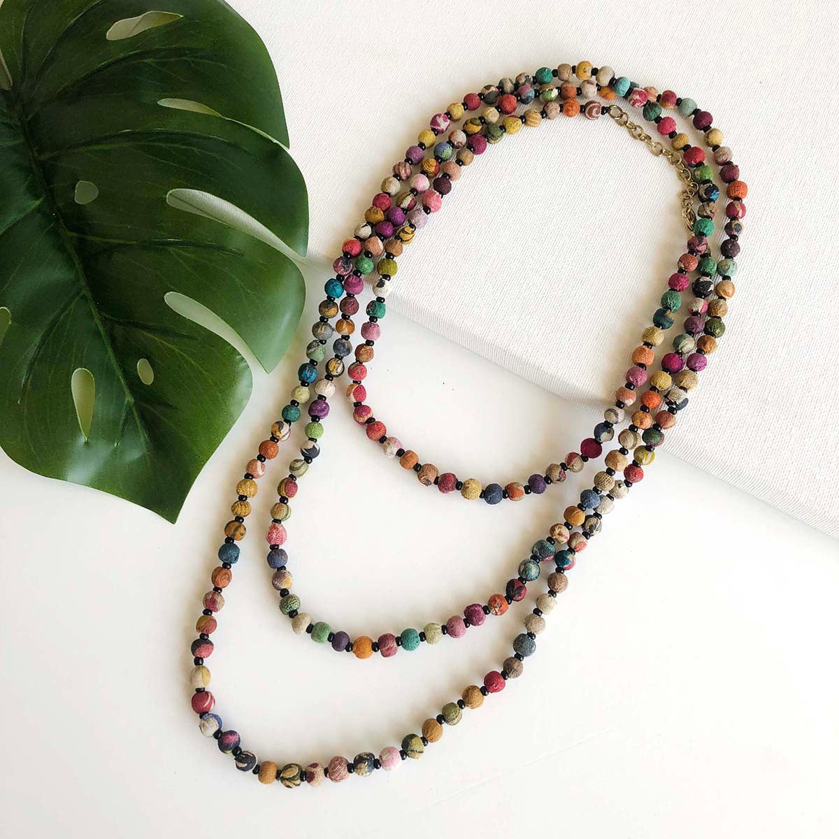 Kantha Necklace -Flapper