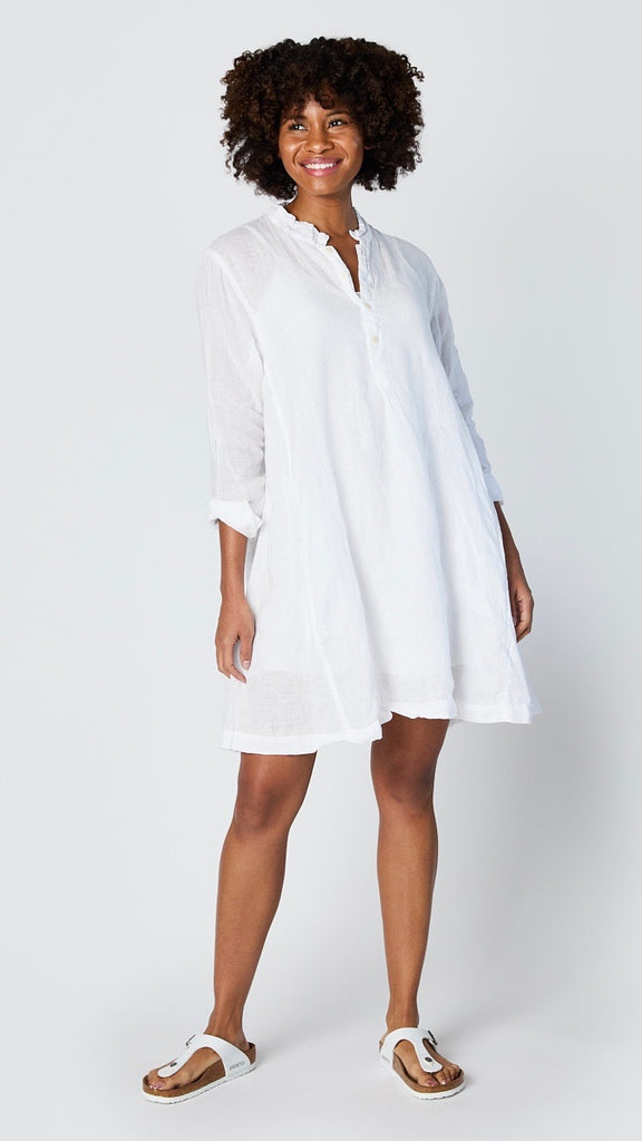 CP Shades Jasmine Tunic Dress - Handkerchief Linen – READY TRADING