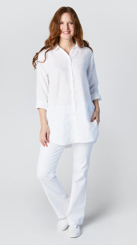Linen Boyfriend Shirt