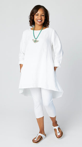 The Birkin Linen Tunic Dress