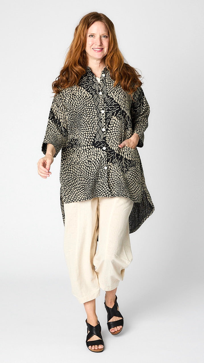 Gauze Tunic Shirt