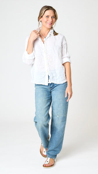 LLEA BLUE Lili Shirt - White