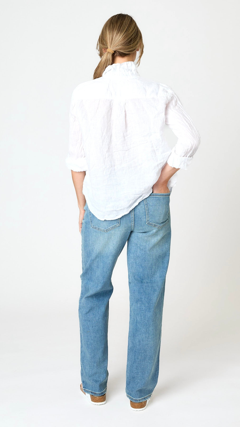 LLEA BLUE Lili Shirt - White