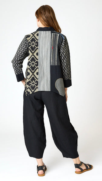 Kasur Patchwork Jacket- Batik Art