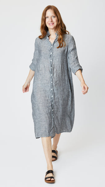 CP Shades Maxi Dress in Handkerchief Linen