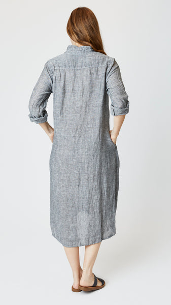 CP Shades Maxi Dress in Handkerchief Linen