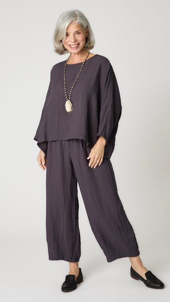 Cropped Dart Pant Travel Rayon