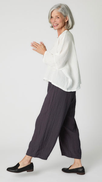 Cropped Dart Pant Travel Rayon