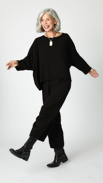 One Size Cropped Top -Travel Rayon