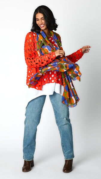 Lula Sunset Cotton Pullover