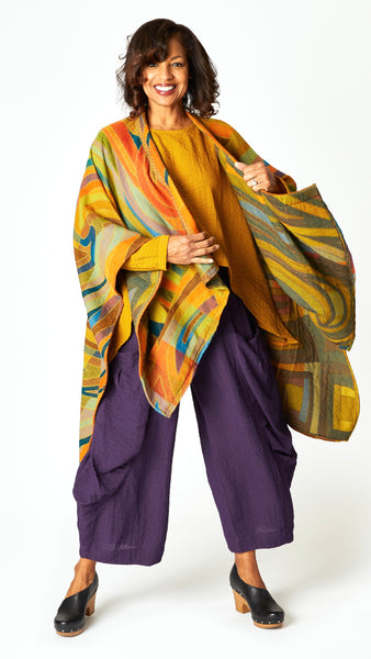 Boiled Merino Wool Capes