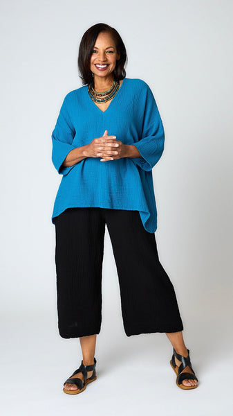 Bryn Walker Bax Shirt Crinkled Cotton -Demoiselle