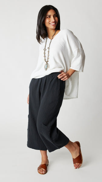 Bryn Walker Bax Shirt Crinkle Cotton - White