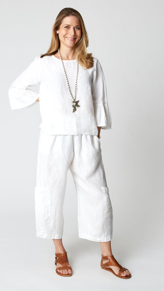 Bryn Walker Light Linen Fran Top