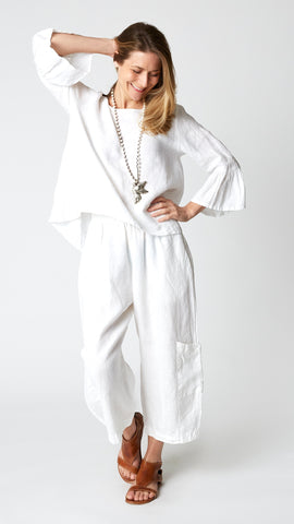 Bryn Walker Light Linen Fran Top