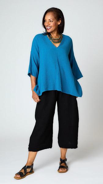 Bryn Walker Bax Shirt Crinkled Cotton -Demoiselle
