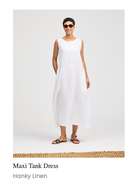 Maxi Linen Tank Dress