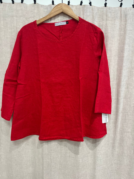 One Size Cropped Top -Travel Rayon
