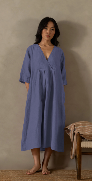 Linen Midi Dress