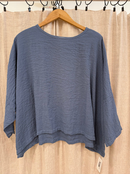 One Size Cropped Top -Travel Rayon