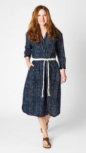 Painters Duster - Shibori Blue