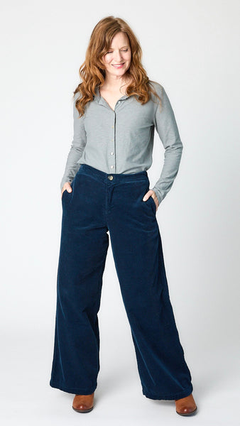 Corduroy Wide Leg Pant