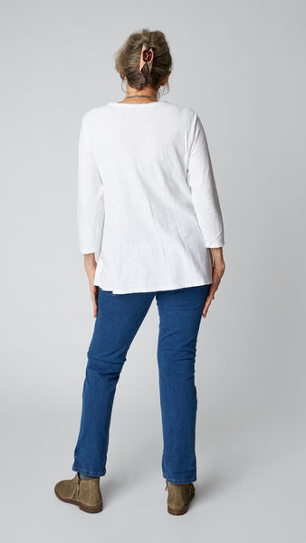 Relaxed Jersey Pocket Top