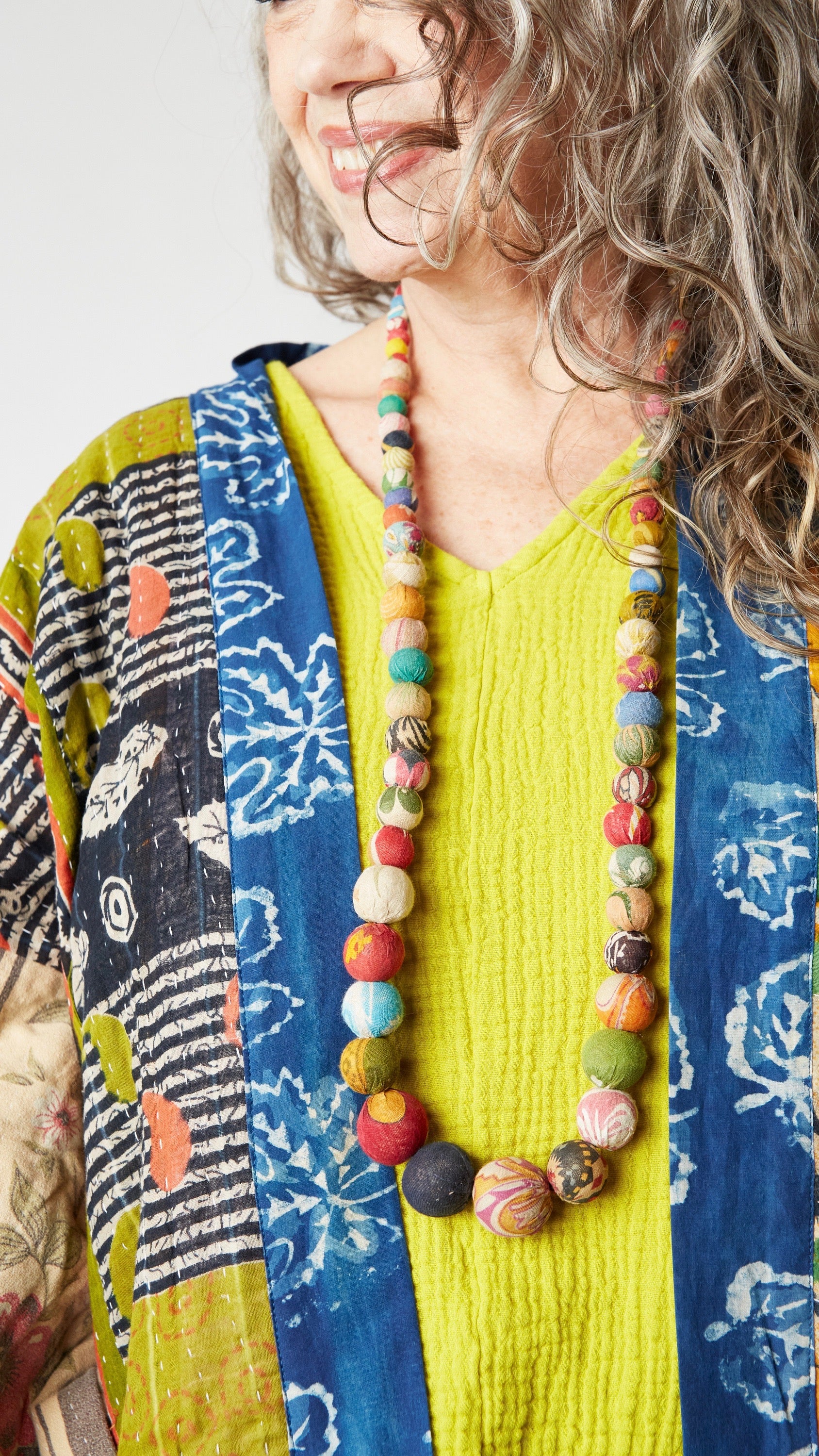 Kantha Kali Necklace